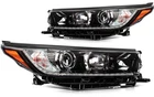 For 2017-2019 Toyota Highlander w/LED DRL Projector Pair Headlights Assembly