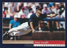 Trading Cards (M10) Torey Lovullo 1994 Score #179