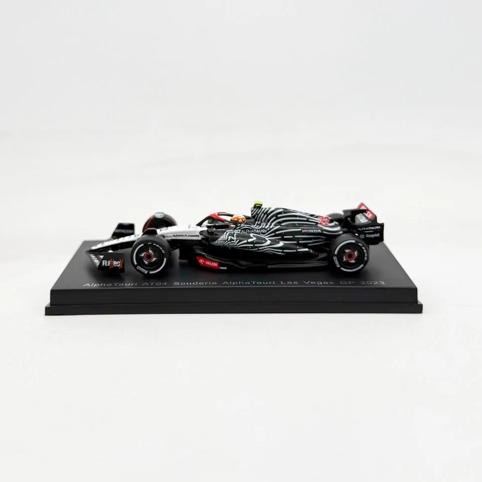 Sparky 1:64 F1 AlphaTauri AT04 #22 Yuki Tsunoda - Las Vegas GP 2023 - Y363 - Image 3 of 4