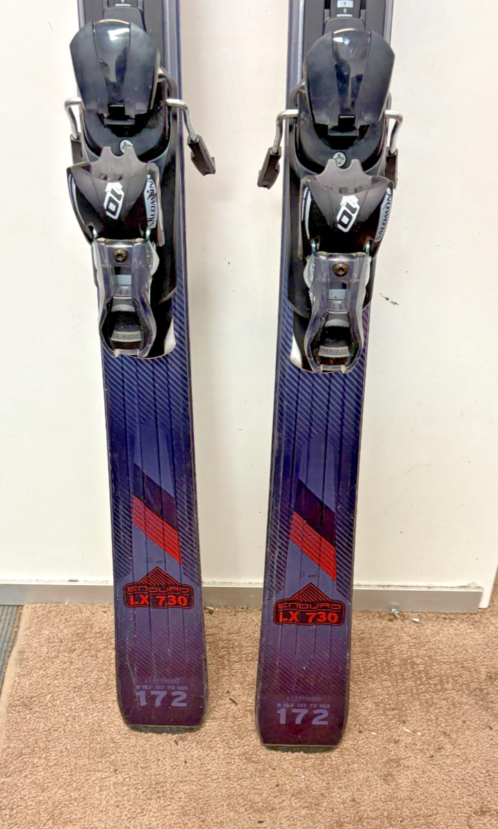 Salomon Enduro LX 730 172cm 117-72-103 Skis Salomon L10 Adjustable