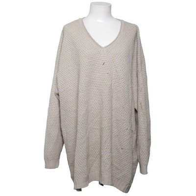 Zizzi, Strickpullover, Größe: XL, 0106038, Beige, Acryl, Musterstrick #pzR