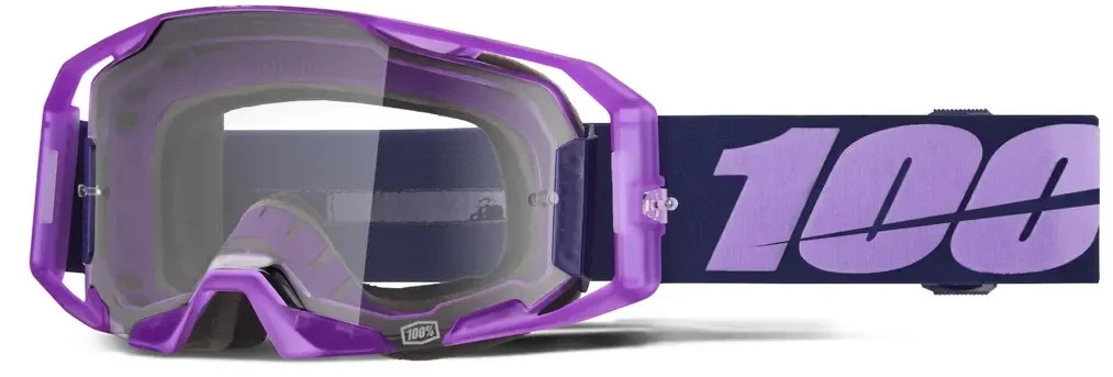 100% ARmatic MX Goggles - Toyoko / Clear Lens Quick-Release Lens 48mm Strap