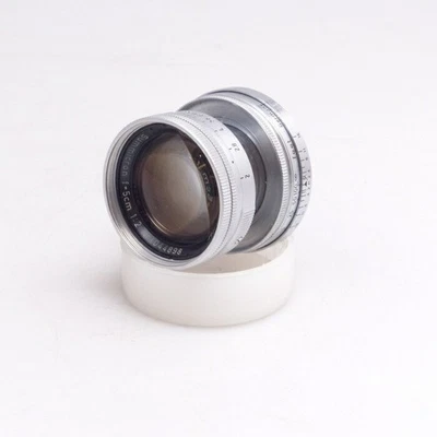 Leica Summicron 50mm F2 Objectif Standard à Manuelle Collapsible L39 Thorium - Photo 1/4