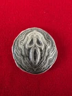 MK Barz Screaming Silver 1/2 Ozt .999 Fine Silver Poured Round