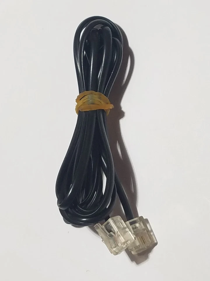 Rare Original Home Phone Handset Cord Flat Coil Receiver 4P4C RJ9 RJ22 For House - Image 2 of 3