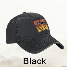 Funny Hot Dog Baseball Cap Retro Food Dad Hat