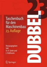 Dubbel: Taschenbuch für den Maschinenbau | Buch | Zustand gut