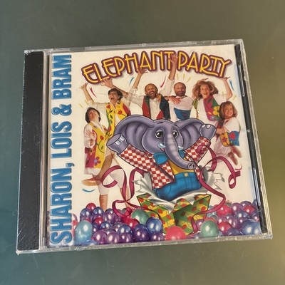 Elephant Party by Sharon, Lois & Bram CD Brand New Cracked Case