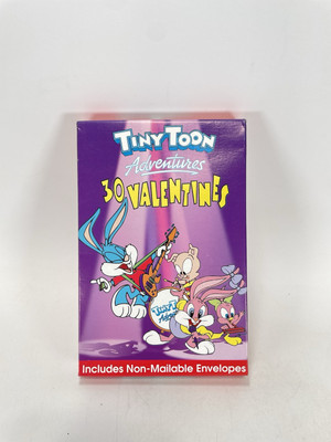 Vintage Tiny Toon Valentines Day Cards 1997 school Classroom 30 Buster Babs