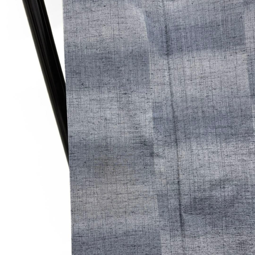 Gray Checkered Kimono Small Pattern Gradation Sty… - image 5