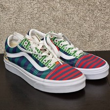 Vans Off The Wall Old Skool Unisex Shoes Size US 5 kids Stripe Sneakers Skate
