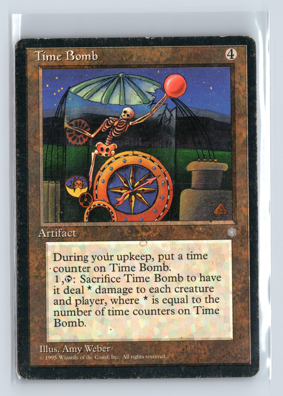 TIME BOMB (3x) – Ice Age – Rare MTG Magic the Gathering
