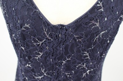 Danny & Nicole Dress Womens 12 Navy Blue Lace Sequin Fit & Flare Cocktail Party | eBay Danny & Nicole Dress Womens 12 Navy Blue Lace Sequin Fit & Flare Cocktail Party | eBay