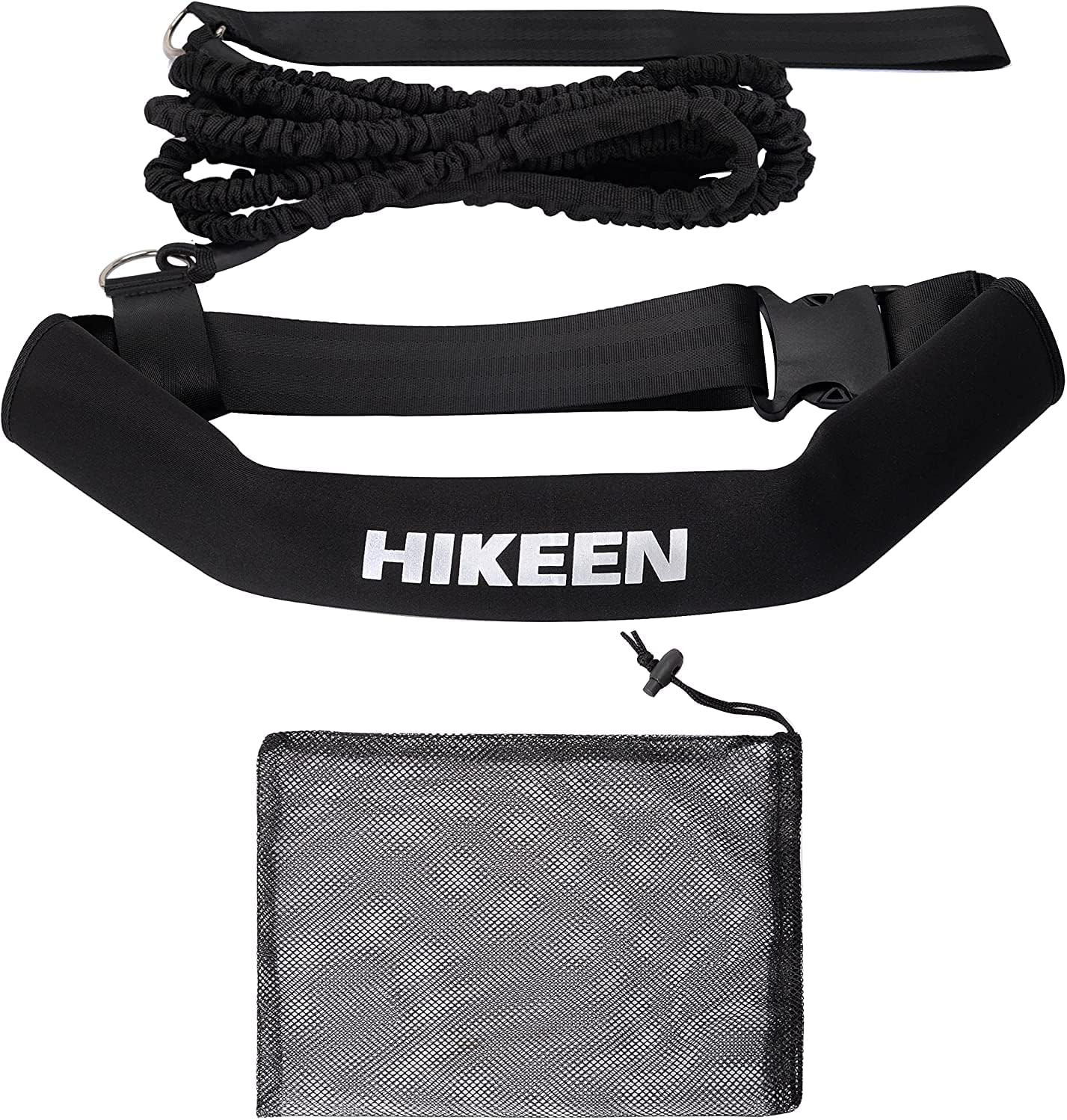 Swimming Training Belt 4M Swimming Tether Swim in Place Harness Stationary Swimm