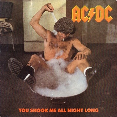 AC/DC - You Shook Me All Night Long (7'', Single, Gat) (Very Good Plus (VG+))