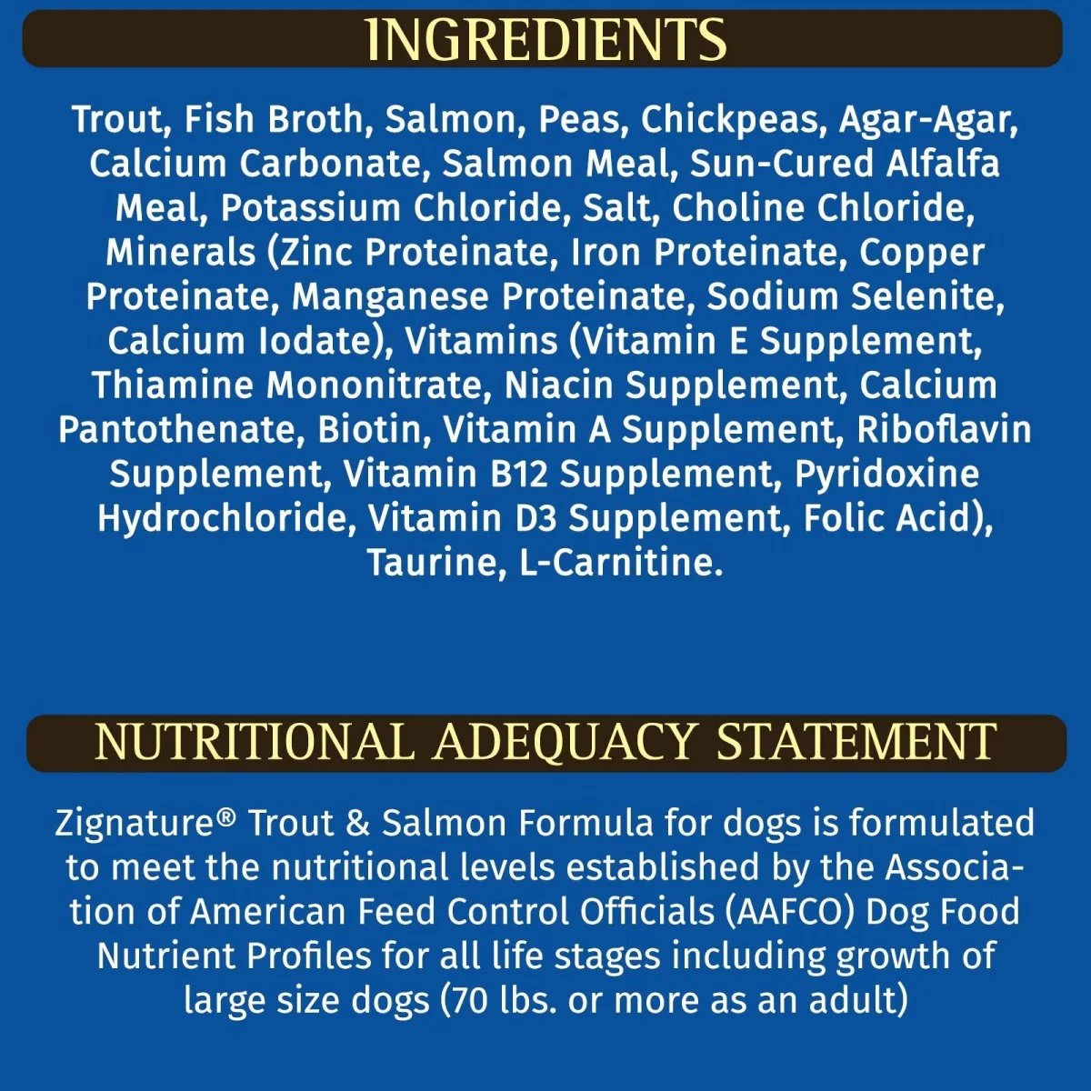 Zignature Trout & Salmon Canned Dog Food 13oz &ndash; Grain-Free, High-Protein