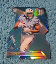 2015 Spectra David Cobb Tennessee Titans Blue Prizm Die-Cut 4/35 #151