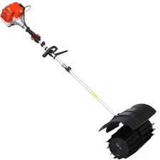 Snow Sweeper Gasoline Powered Broom Sweeper – 52cc 2-Stroke Engine,EPA Approved