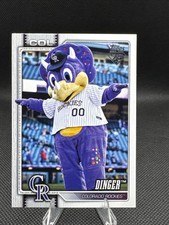 2026 Topps Series 1 Celebration - Dinger #M-4 Rockies Mascot