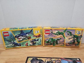 Lego Lot Of 4 Brand New Sets. Creator 31088 & 31058, City 60220, & Racers 8491