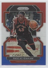 2021-22 Panini Prizm Red White & Blue Prizm Pascal Siakam #174