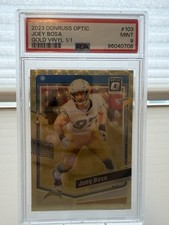 2023 Donruss Optic Joey Bosa Gold Vinyl 1/1 PSA 9 Chargers SSP