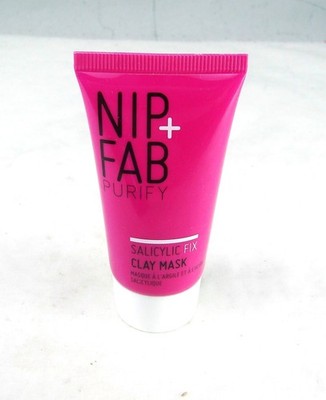 Nip + Fab Purify Salicylic Fix Clay Mask 20 ml., 0.67 oz. NEW NWOB Sealed