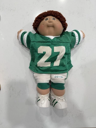 Football Player #27 Cabbage Patch Kids 1985 Coleco Vintage Doll adult owned