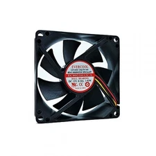 Evercool 80mm x 25mm 12V EC8025H12CA Computer Case 3-Pin Fan