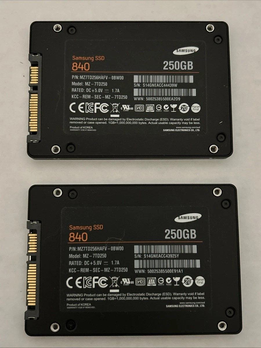Samsung 250GB Solid State Drives for sale | eBay