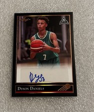 DYSON DANIELS 2021-22 LEAF Basketball BRONZE FOIL AUTO XRC Rookie RC