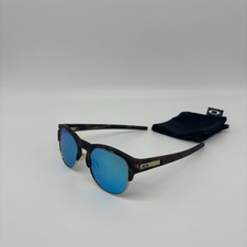 Oakley Latch Key Matte Brown Tortoise Sapphire Iridium Sonnenbrille Polarisierte