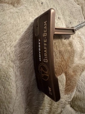 中古⭐︎ODYSSEY GIRAFFE BEAM DWパター 34.5インチ Odyssey GIRAFFE-BEAM Double Wide putter 34 ich Steel shaft HC 1Day