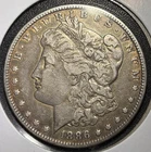 1886 P Morgan Silver Dollar, Very Nice Condition!!! LOOK! 90% Silver Coin