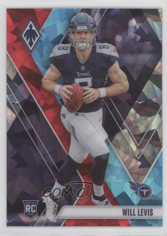 2023 Panini Phoenix Rookies Fire & Ice 28/50 Will Levis #118 Rookie RC nv6
