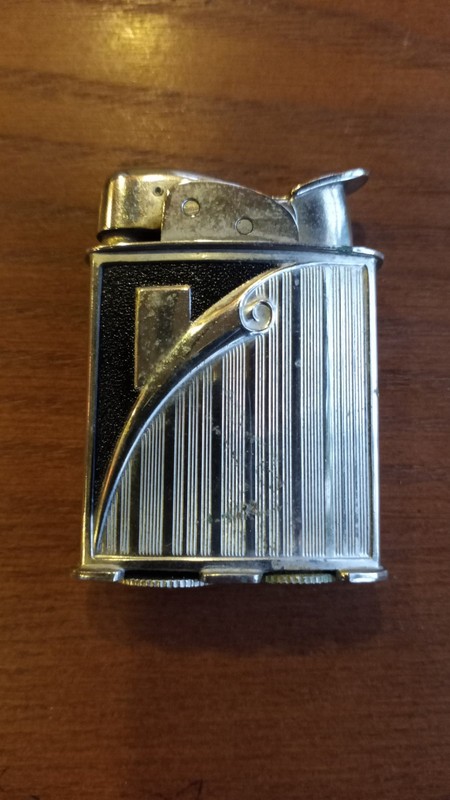 Evans Lighter Art Deco 1950's