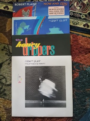 4 Robert Plant Albums - Near Mint Vinyl LPs