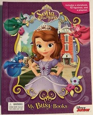 Sofia the First My Busy Books - Storybook (MISSING 2 FIGURES & the Playmat)
