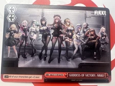 Goddess Of Victory Nikke NIK/S117-PE100 PR Convention Promo NM Weiss Schwarz