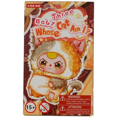 Baby Three: Whose Cat Am I Plush Blindbox - 1 Random Figure