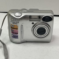 Nikon Coolpix 4600 4.0 Megapixel Digital Camera 3x Zoom Tested Works