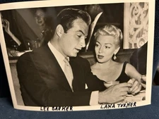 Lana Turner and Lex Barker at Ciro's 1950's-Original Photo