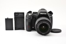 SC:1481 MINT Pentax K-50 DSLR 18-55mm WR Lens Kit Black From JAPAN