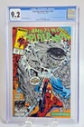 AMAZING SPIDER-MAN #328 CGC 9.2 Todd McFarlane Art w/HULK Marvel Comics 1/1990