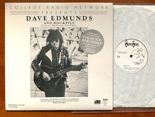 College Radio Presents Dave Edmunds & Rockpile  12" vinyl LP - Promo play tested