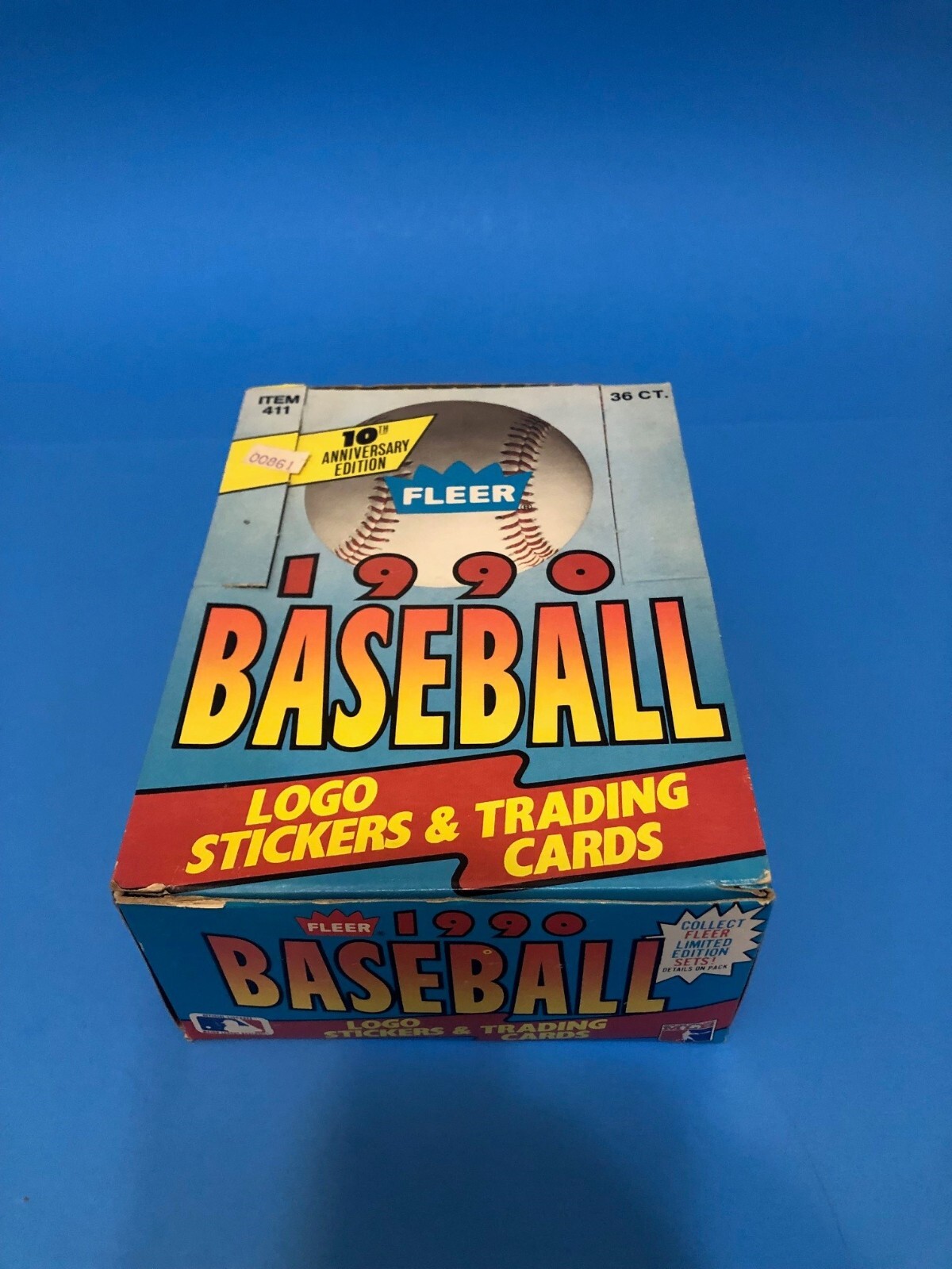 1990-91 Fleer Basketball 24ct Rack Pack Box Steel City Collectibles