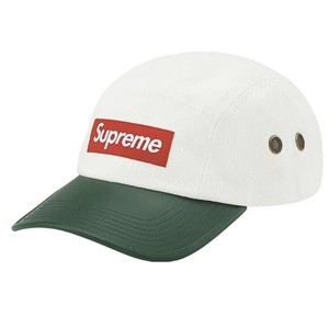 white supreme hat red box logo