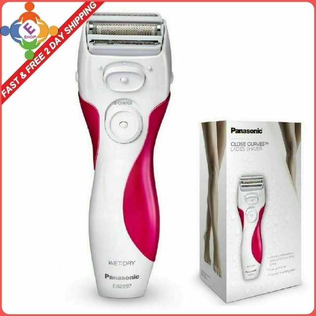 Panasonic Close Curves Cordless Wet/Dry 3 Blade Electric Ladies Shaver
