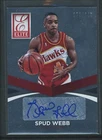 2025 Panini Spud Webb Base Autographs (Raw)
