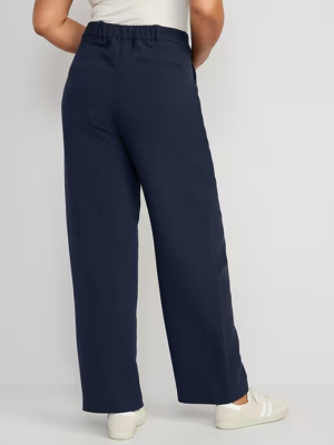 Old Navy Taylor Wide Leg Trouser Pants Women XL Tall Blue Suit Office NEW | eBay Old Navy Taylor Wide Leg Trouser Pants Women XL Tall Blue Suit Office NEW | eBay